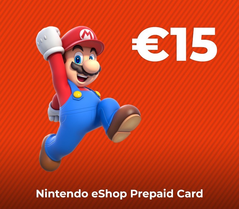 Nintendo eShop Prepaid Card EUR 15 Key BE cover art