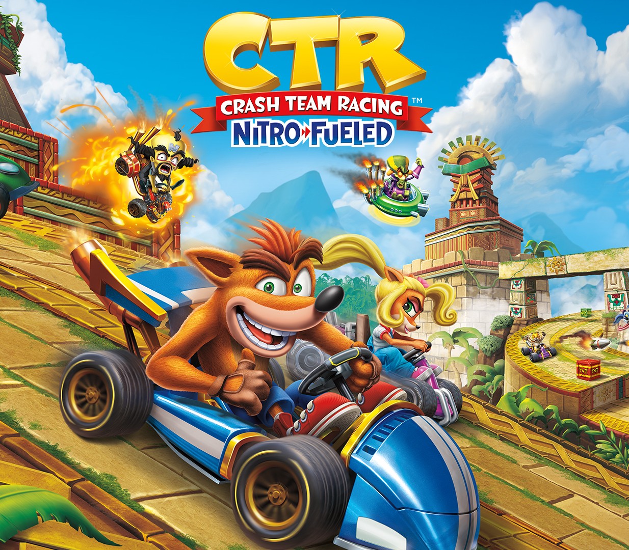 Crash Team Racing Nitro-Fueled cover art