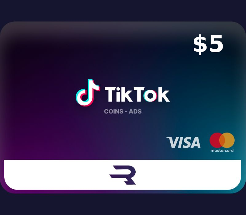 Rewarble TikTok USD 5 Gift Card cover art