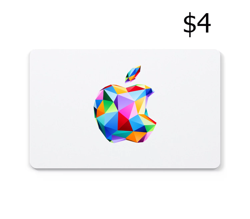 Apple USD 4 Gift Card cover art