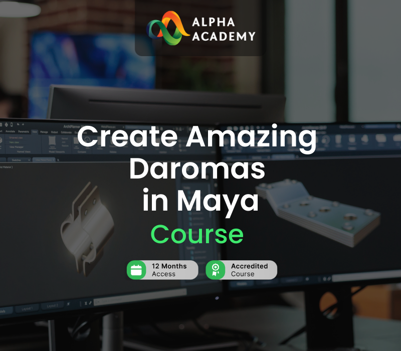 Create Amazing Daromas in Maya Alpha Academy cover art