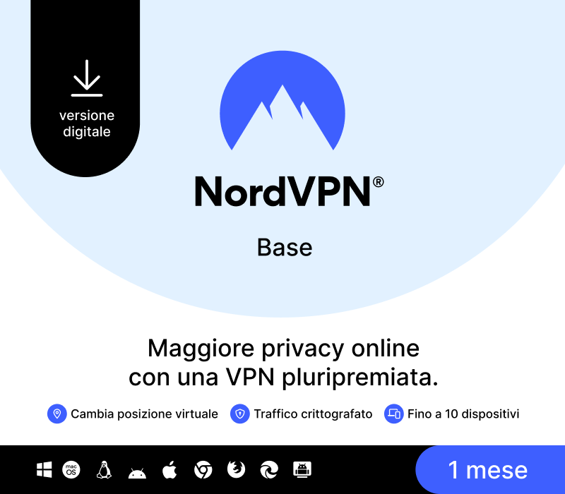 NordVPN Basic IT (1 Month / 10 Devices) cover art
