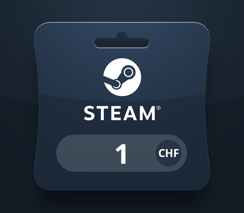 Steam Wallet CHF 1 Gift Card CH cover art
