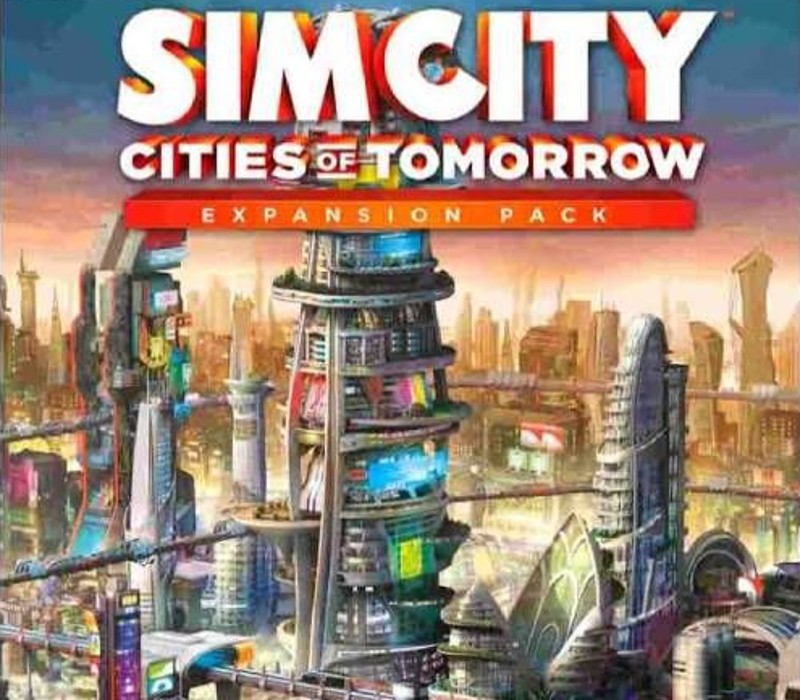 SimCity - Cities of Tomorrow Expansion Pack Limited Edition DLC PC EA App (PC/Mac) cover art