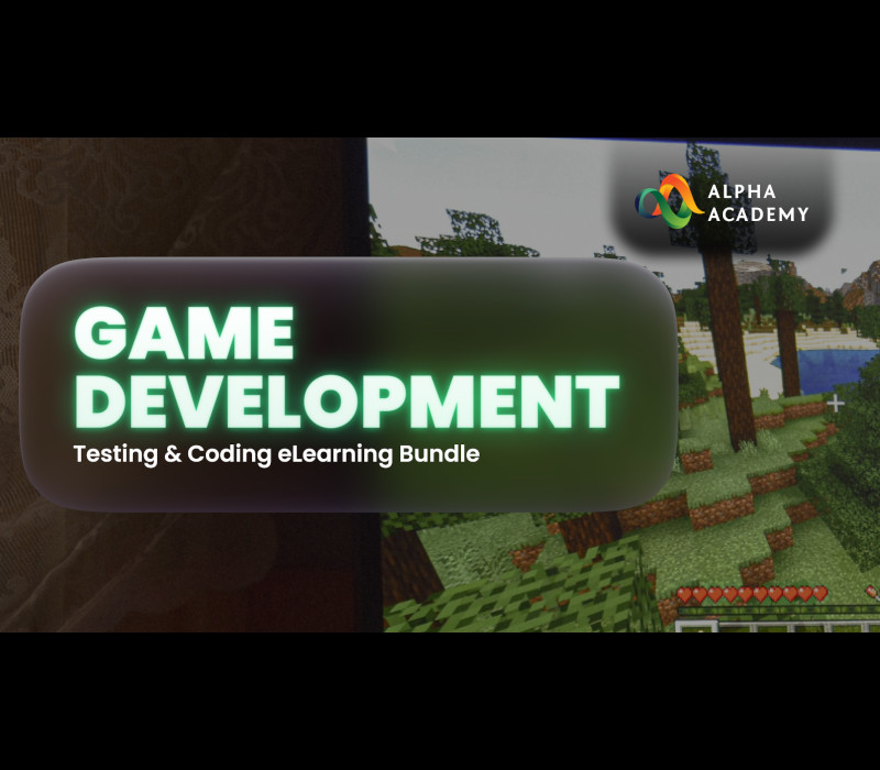 Game Development, Testing & Coding eLearning Bundle Alpha Academy cover art