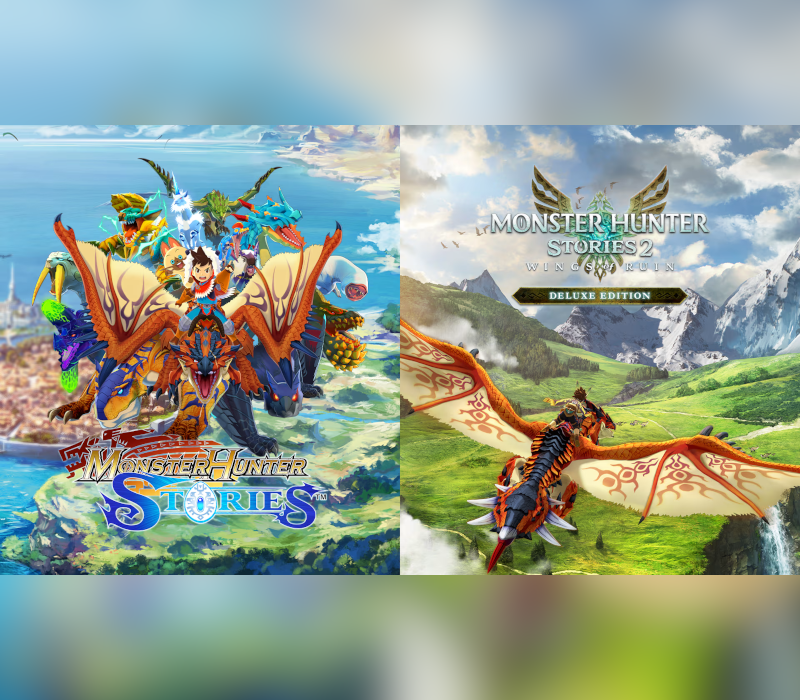 Monster Hunter Stories Deluxe Collection cover art