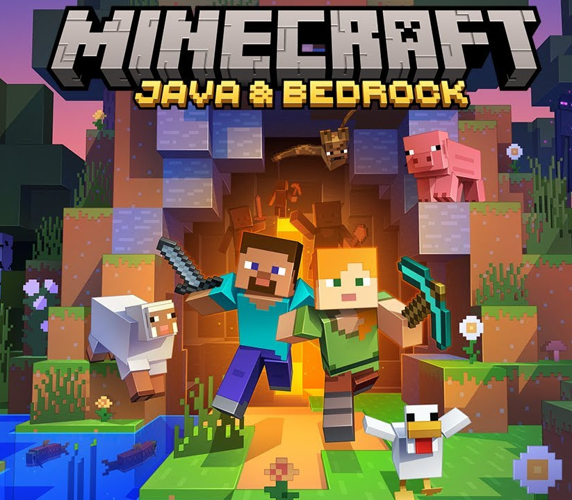 Minecraft: Java & Bedrock Edition cover art