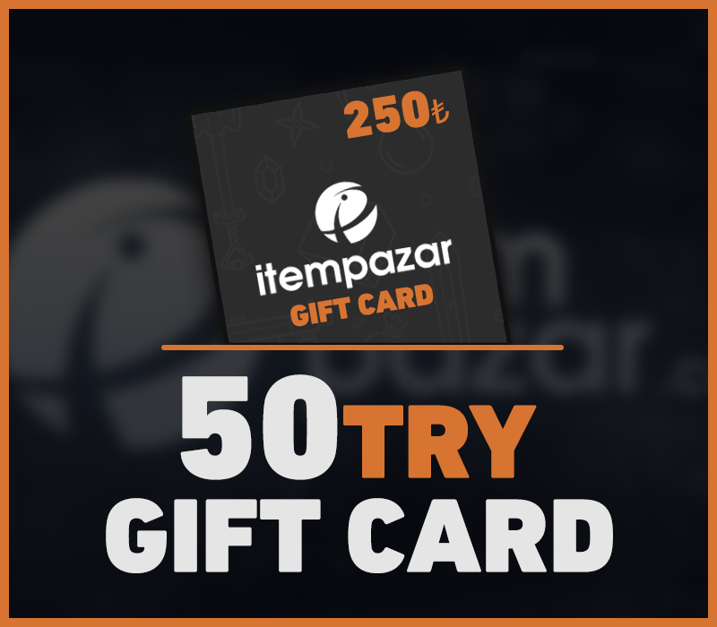 itempazar 50 TRY Gift Card cover art