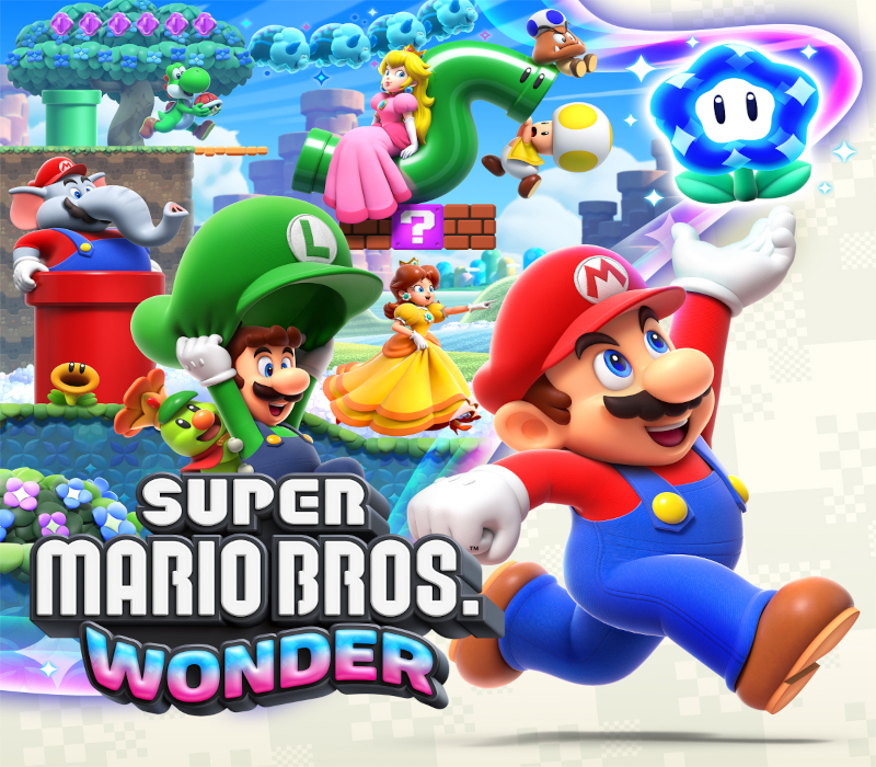 Super Mario Bros. Wonder Nintendo Switch Access cover art