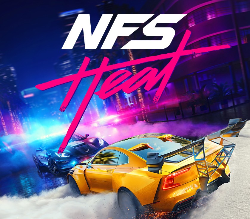 Need for Speed: Heat EN/ES/FR/PT-BR cover art