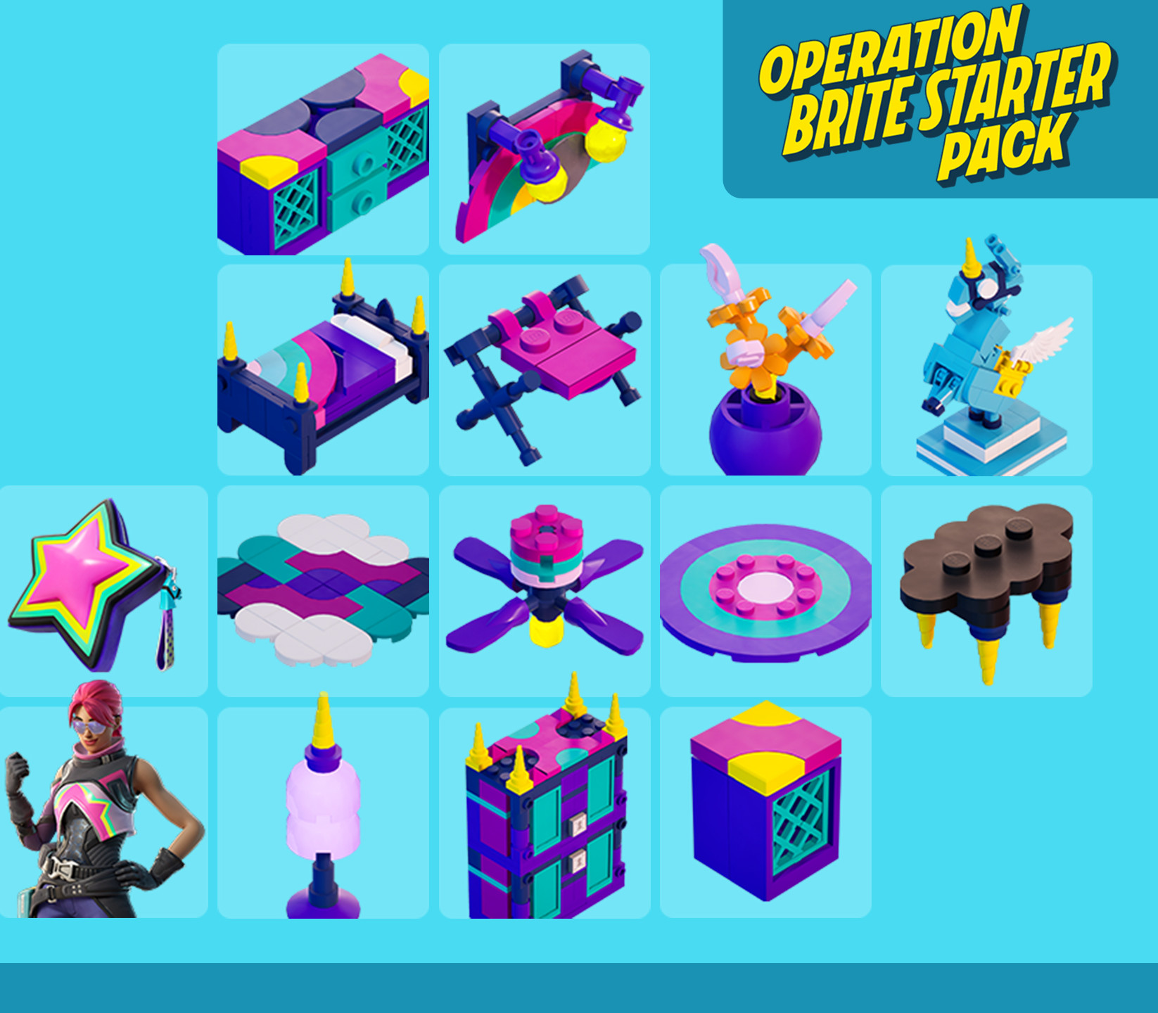 Fortnite - Operation Brite Starter Pack DLC cover art