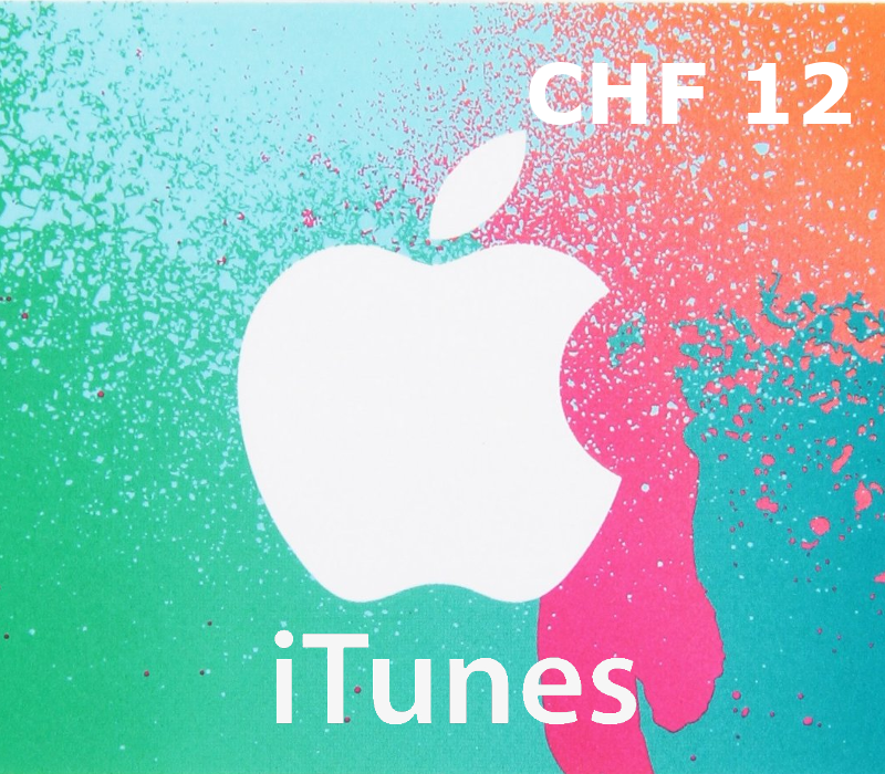 iTunes 12 CHF Card CH cover art