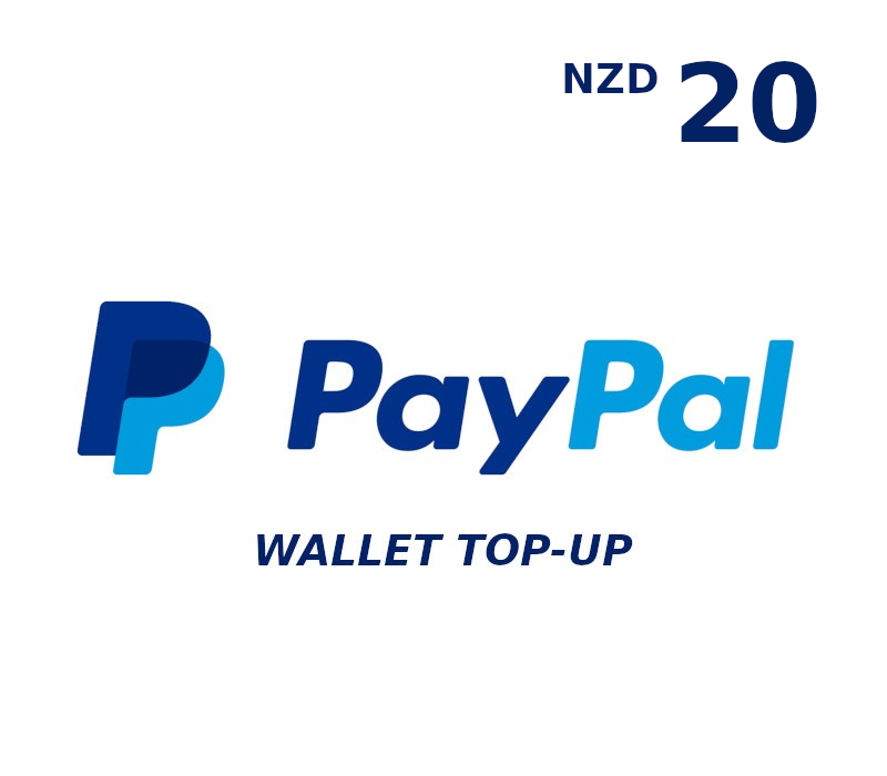 PayPal Wallet NZD 20 Top Up cover art
