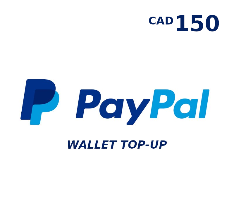 PayPal Wallet CAD 150 Top Up cover art