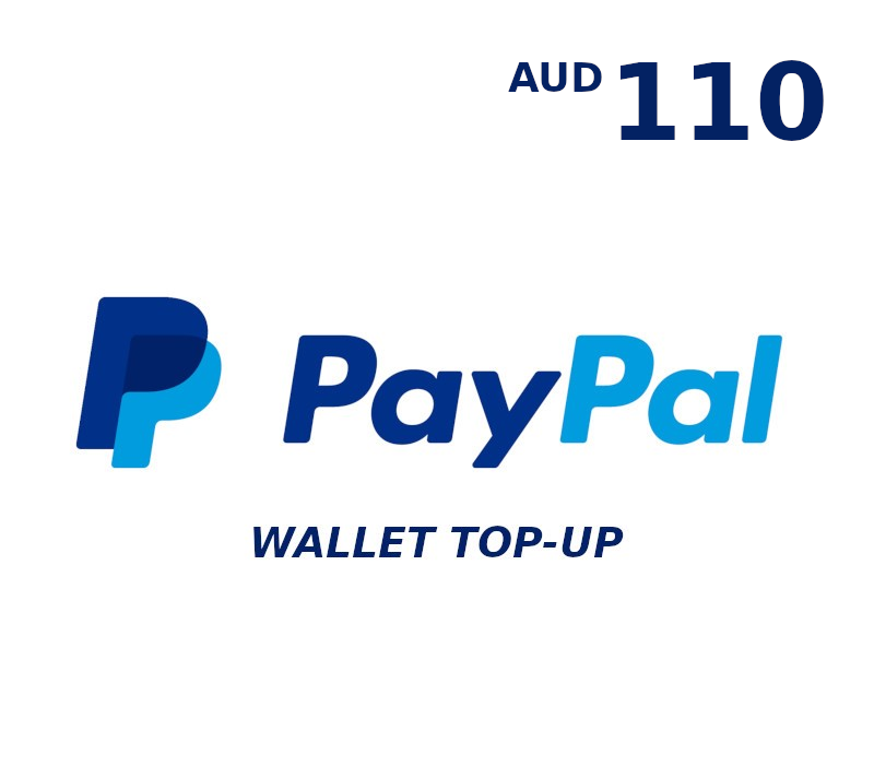 PayPal Wallet AUD 110 Top Up cover art