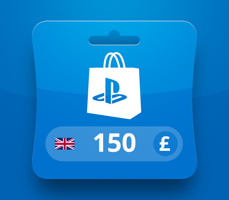 PlayStation Network GBP 150 Gift Card cover art