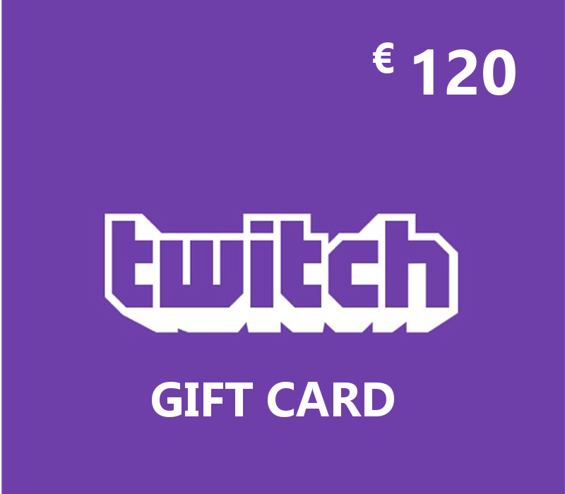 Twitch EUR 120 Gift Card cover art