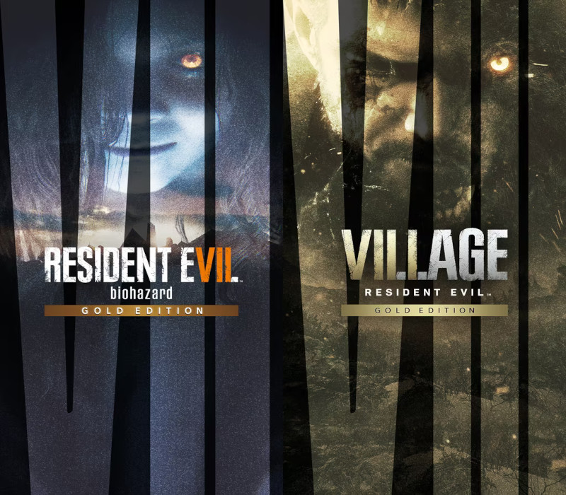 Resident Evil 7 Gold Edition & Village Gold Edition Bundle cover art