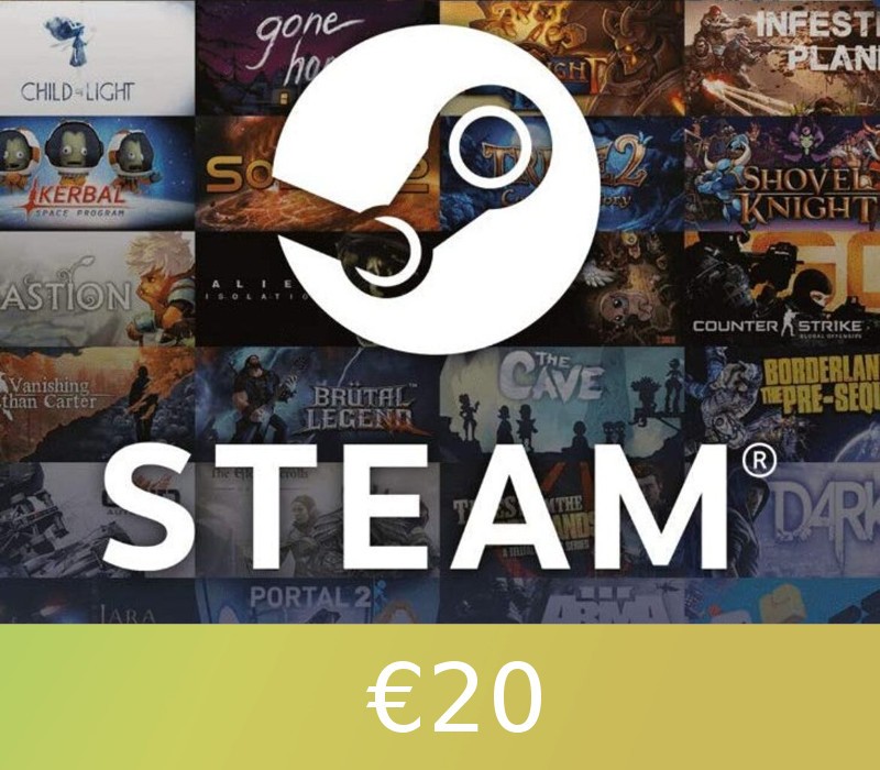 Steam Gift Card €20 cover art