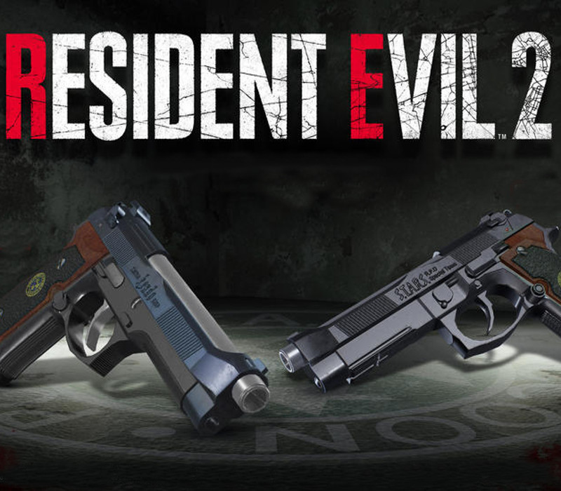 RESIDENT EVIL 2 / BIOHAZARD RE:2 - Deluxe Weapon Samurai Edge - Chris & Jill Model Bundle DLC cover art