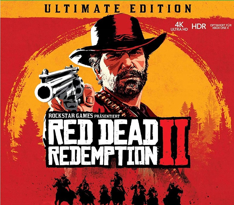 Red Dead Redemption 2 Ultimate Edition Epic Games Green Gift Redemption cover art