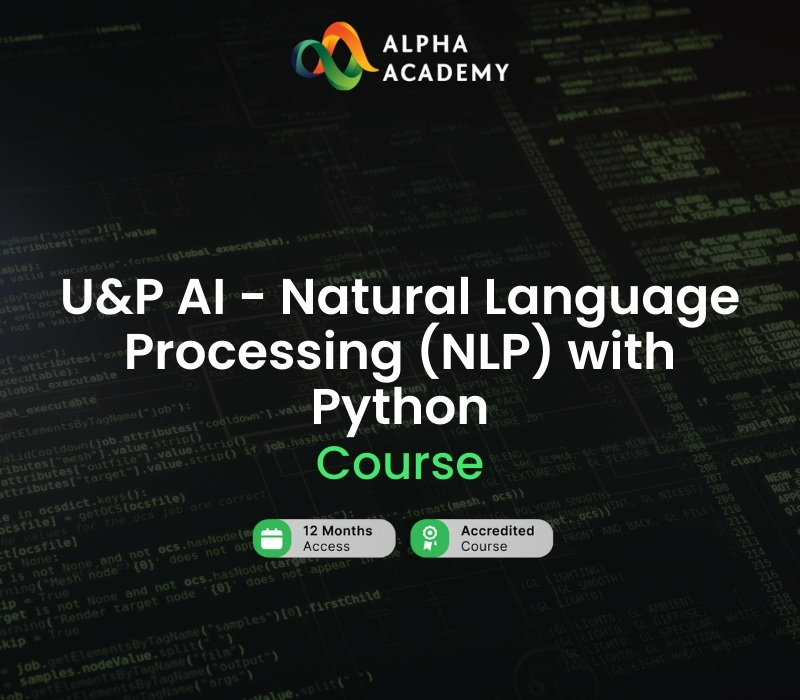U&P AI - Natural Language Processing (NLP) with Python Alpha Academy cover art