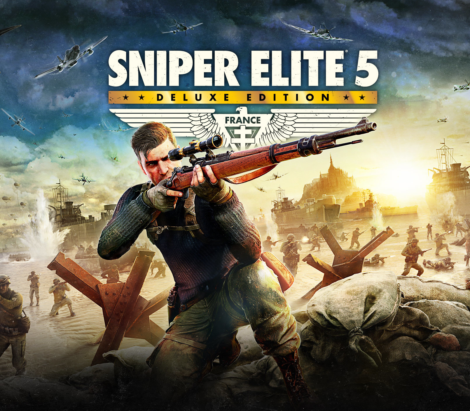 Sniper Elite 5 Deluxe Edition cover art