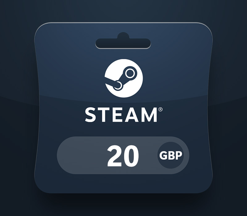 Steam Wallet GBP 20 Gift Card cover art