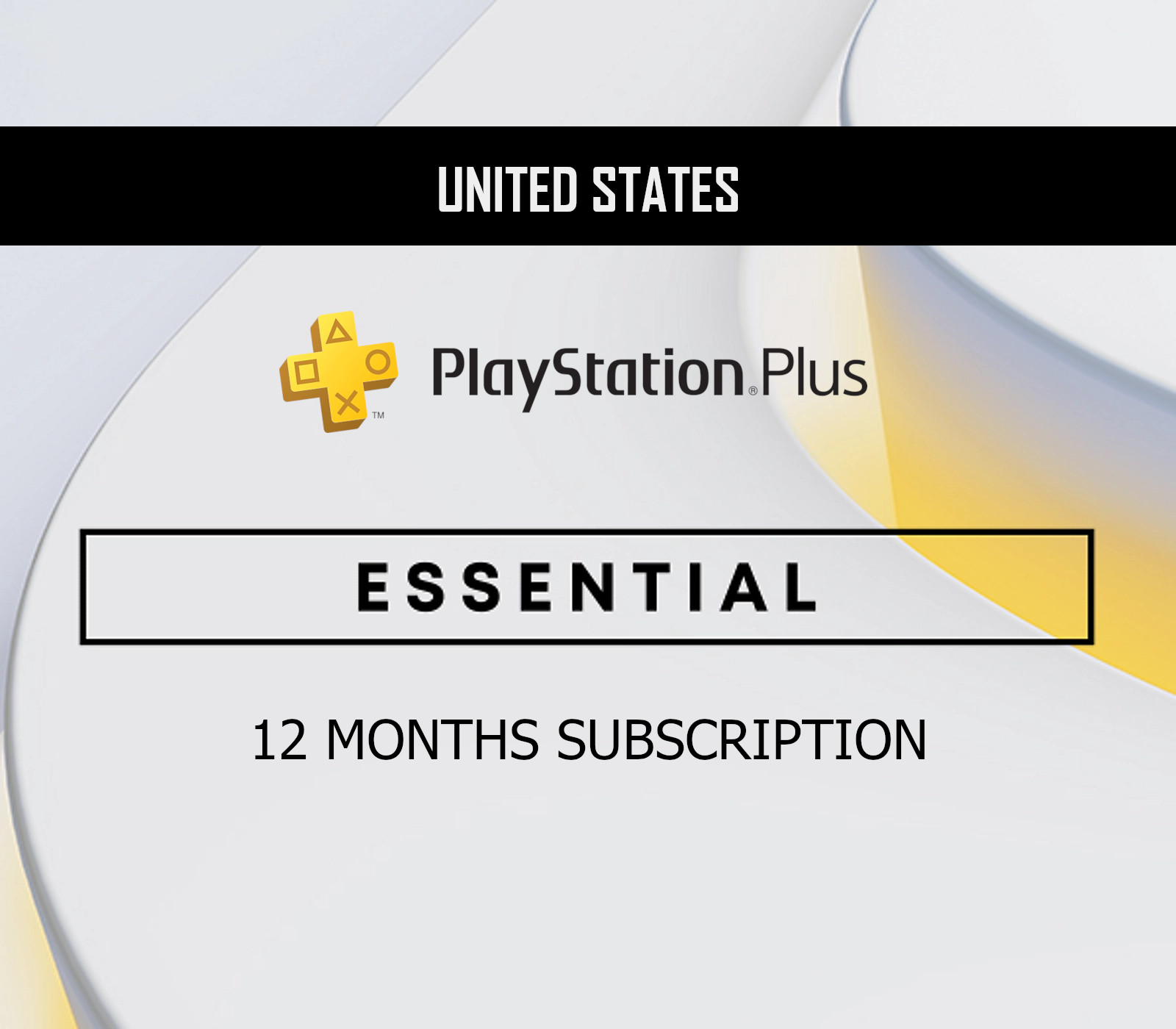 PlayStation Plus Essential 12 Months Subscription cover art