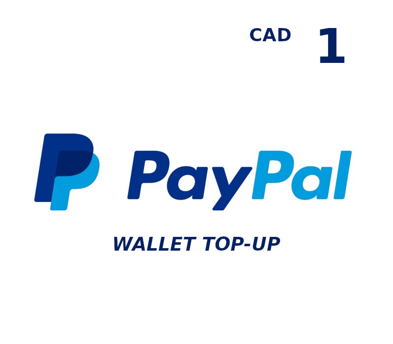 PayPal Wallet CAD 1 Top Up cover art
