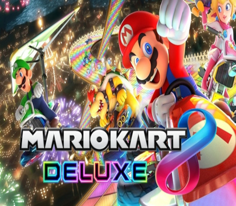 Mario Kart 8 Deluxe Nintendo Switch Access cover art