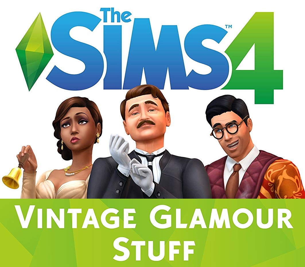 The Sims 4 - Vintage Glamour Stuff DLC cover art