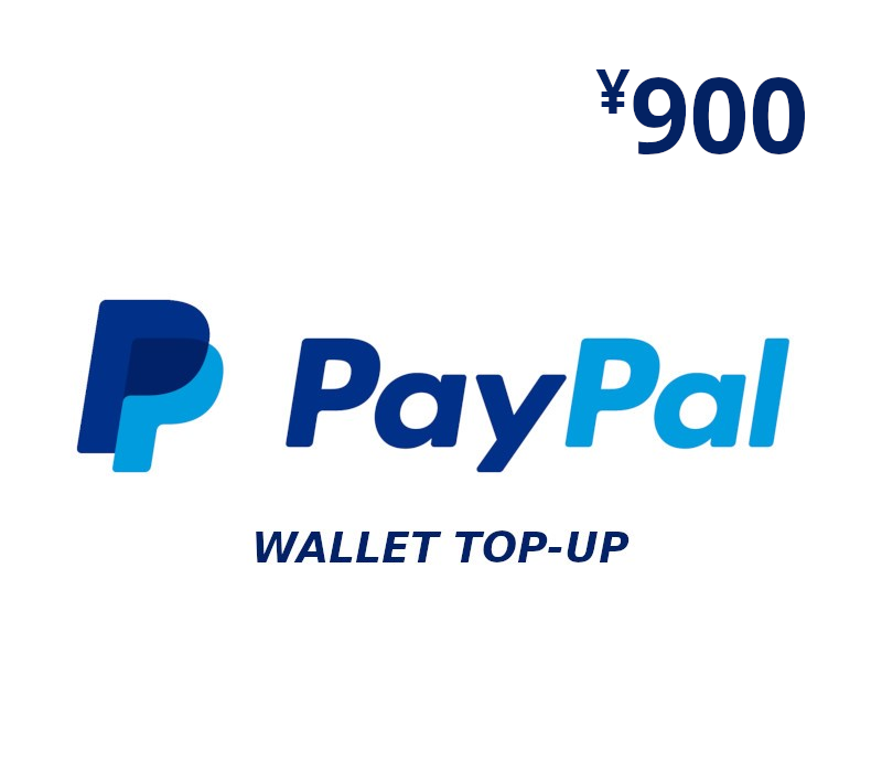 PayPal Wallet JPY 900 Top Up cover art