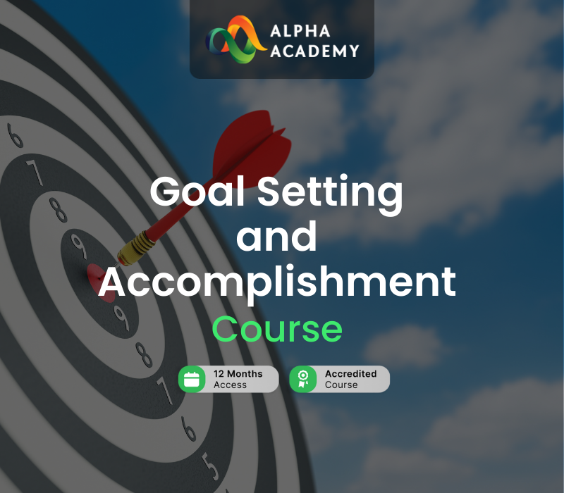 Goal Setting and Accomplishment Online Course Alpha Academy cover art