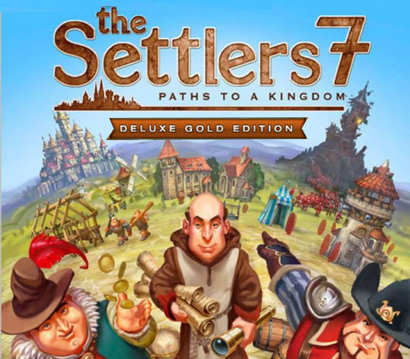 The Settlers 7: Paths to a Kingdom Deluxe Gold Edition cover art